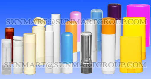 Plastic Lip Balm Containers